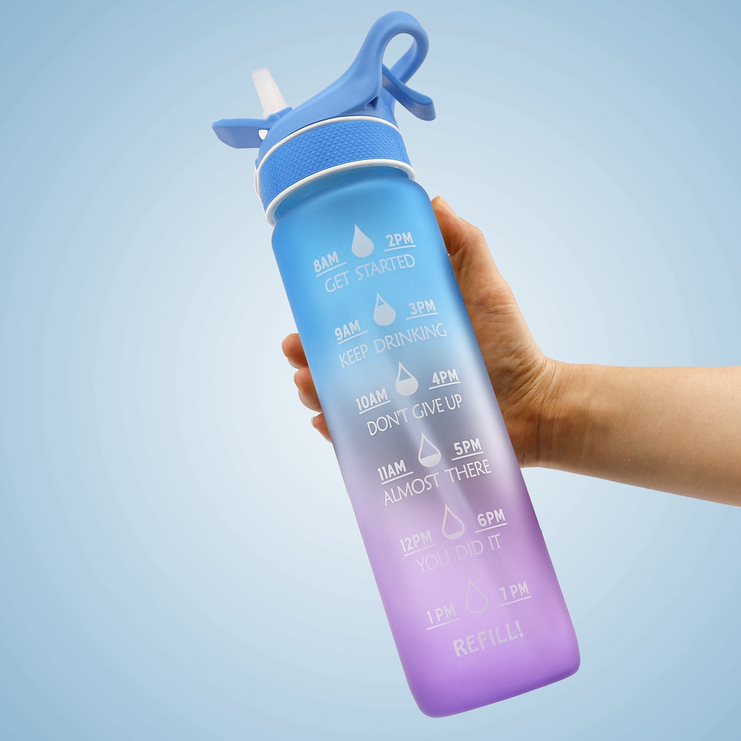 Water Bottle with marking
