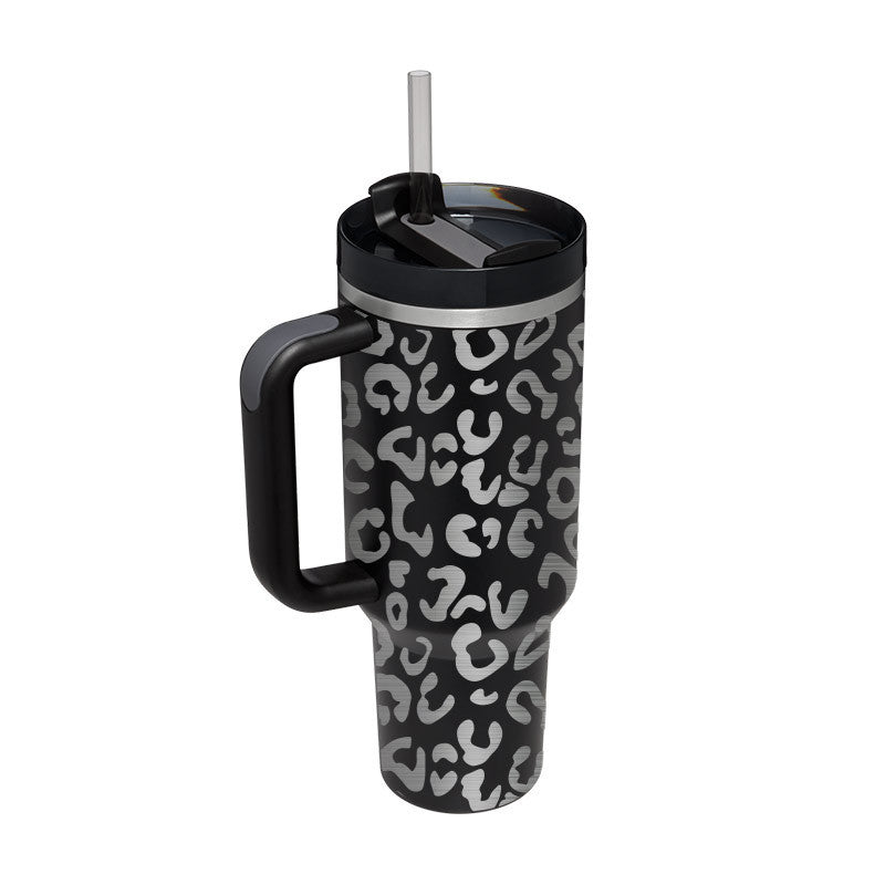 40oz Thermal Tumbler with Straw