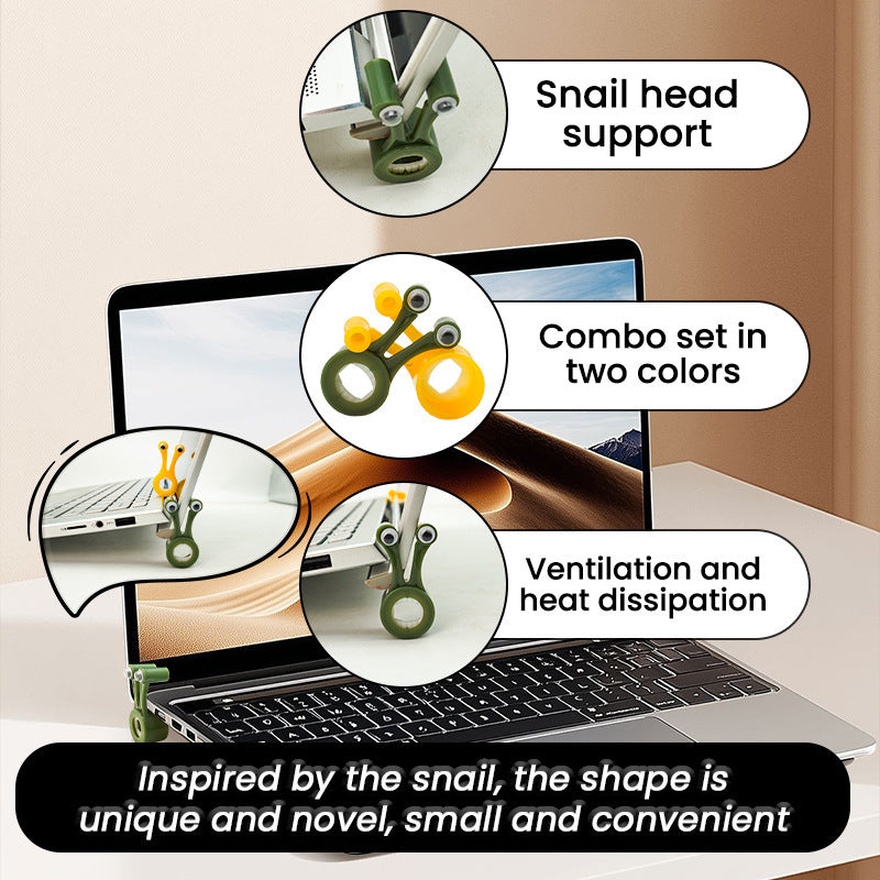 Snail Monitor Stand – Compact & Portable Laptop Riser
