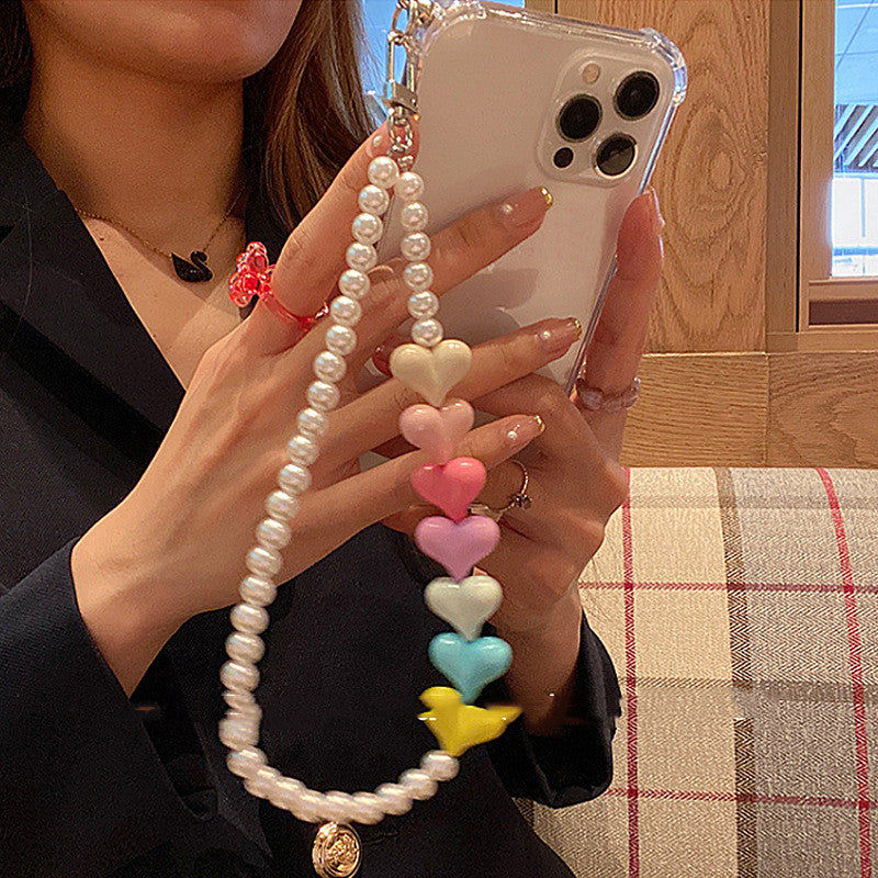 Chain Love Handheld Phone Case