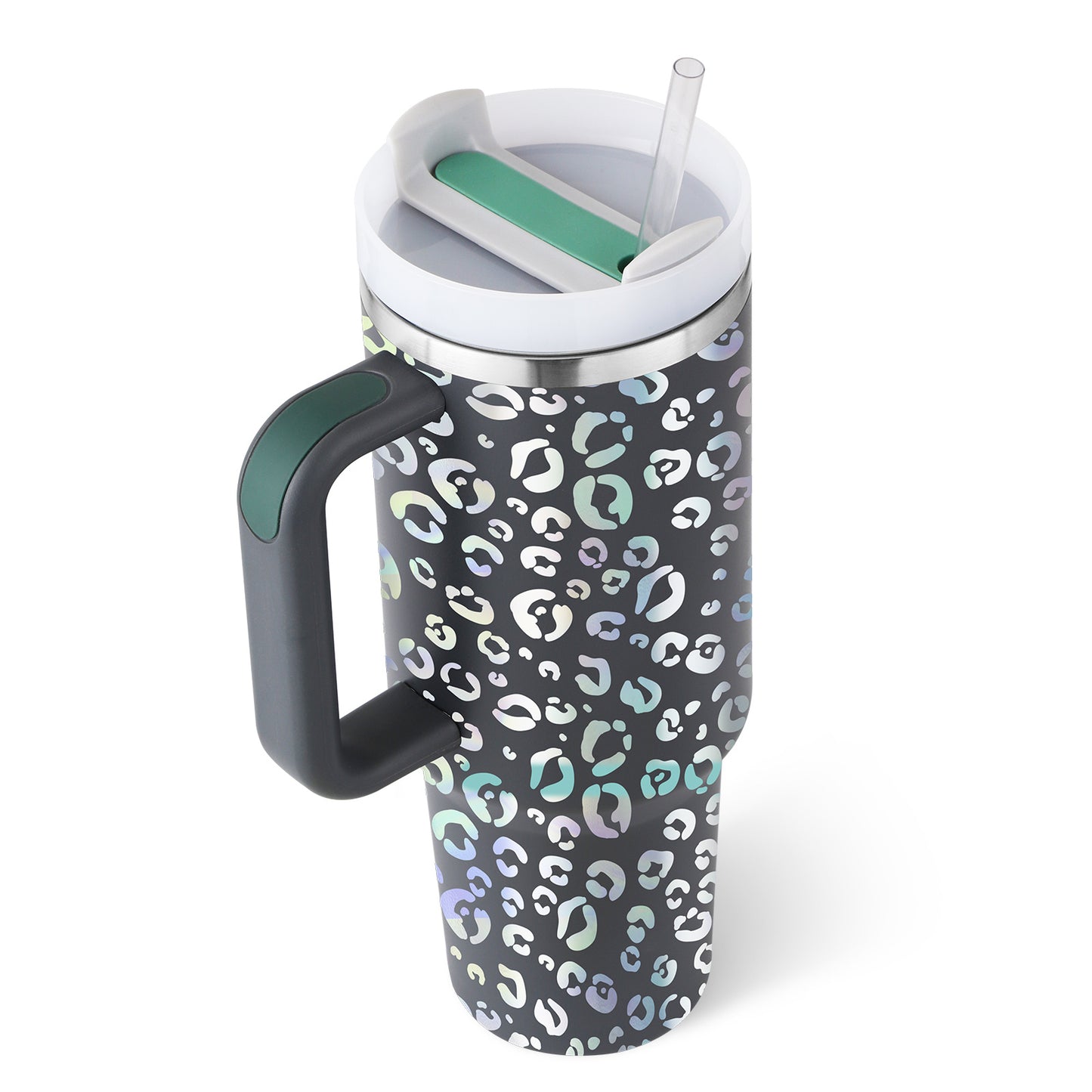 40oz Thermal Tumbler with Straw