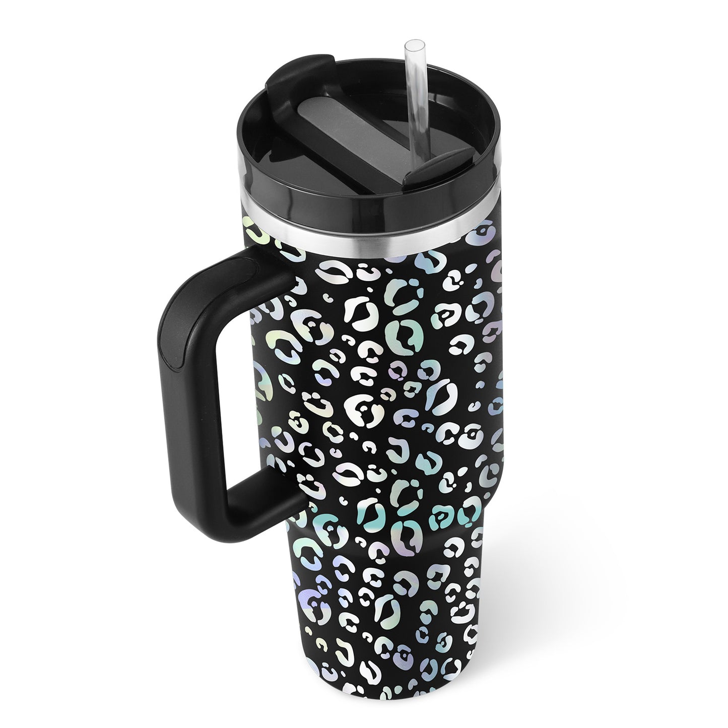 40oz Thermal Tumbler with Straw
