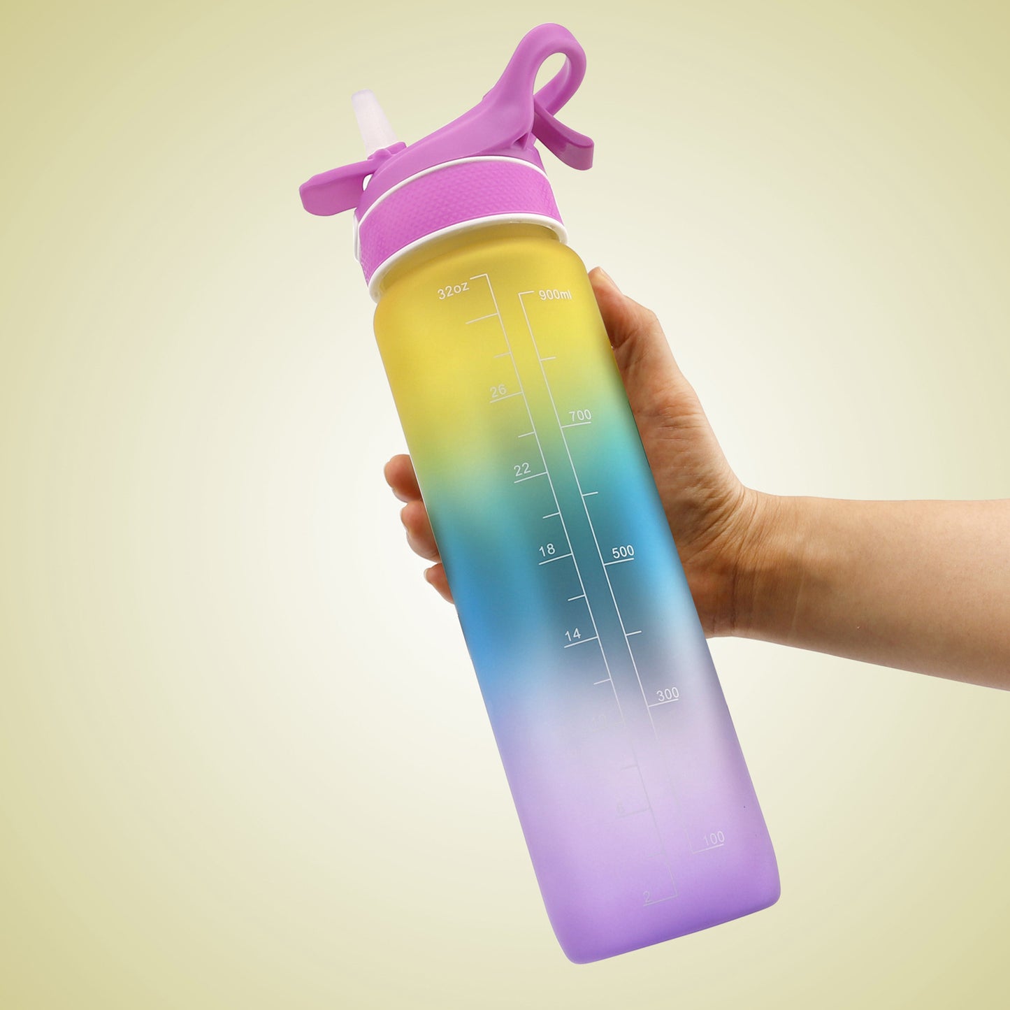 Water Bottle with marking