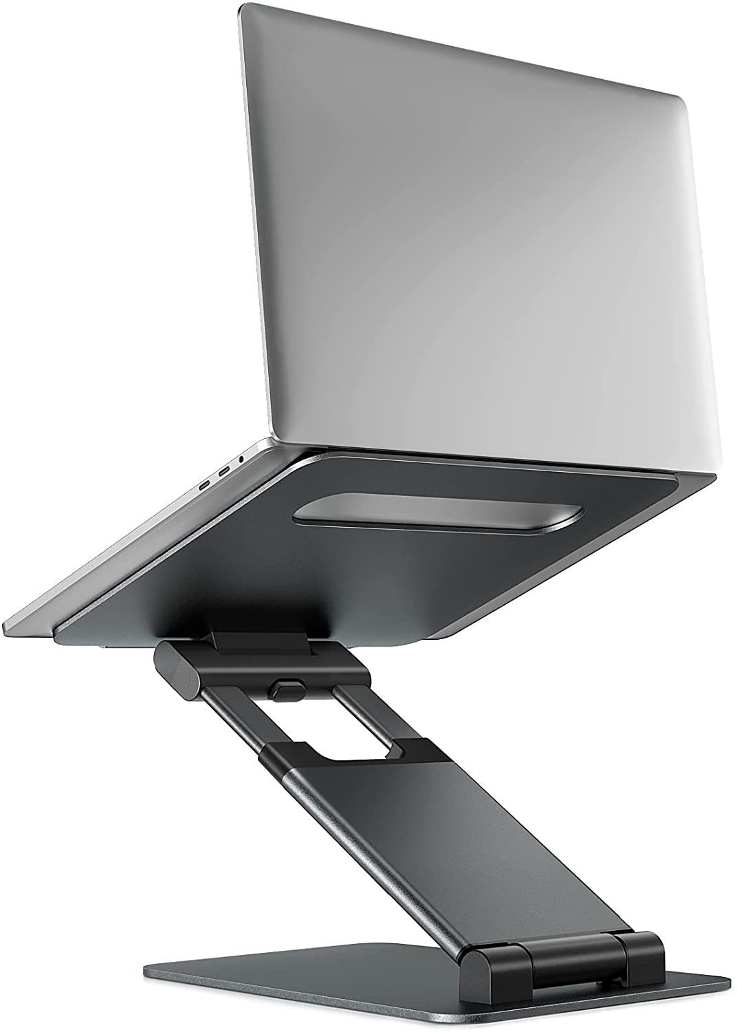 Adjustable Aluminum Laptop Stand – 360° Rotating Base