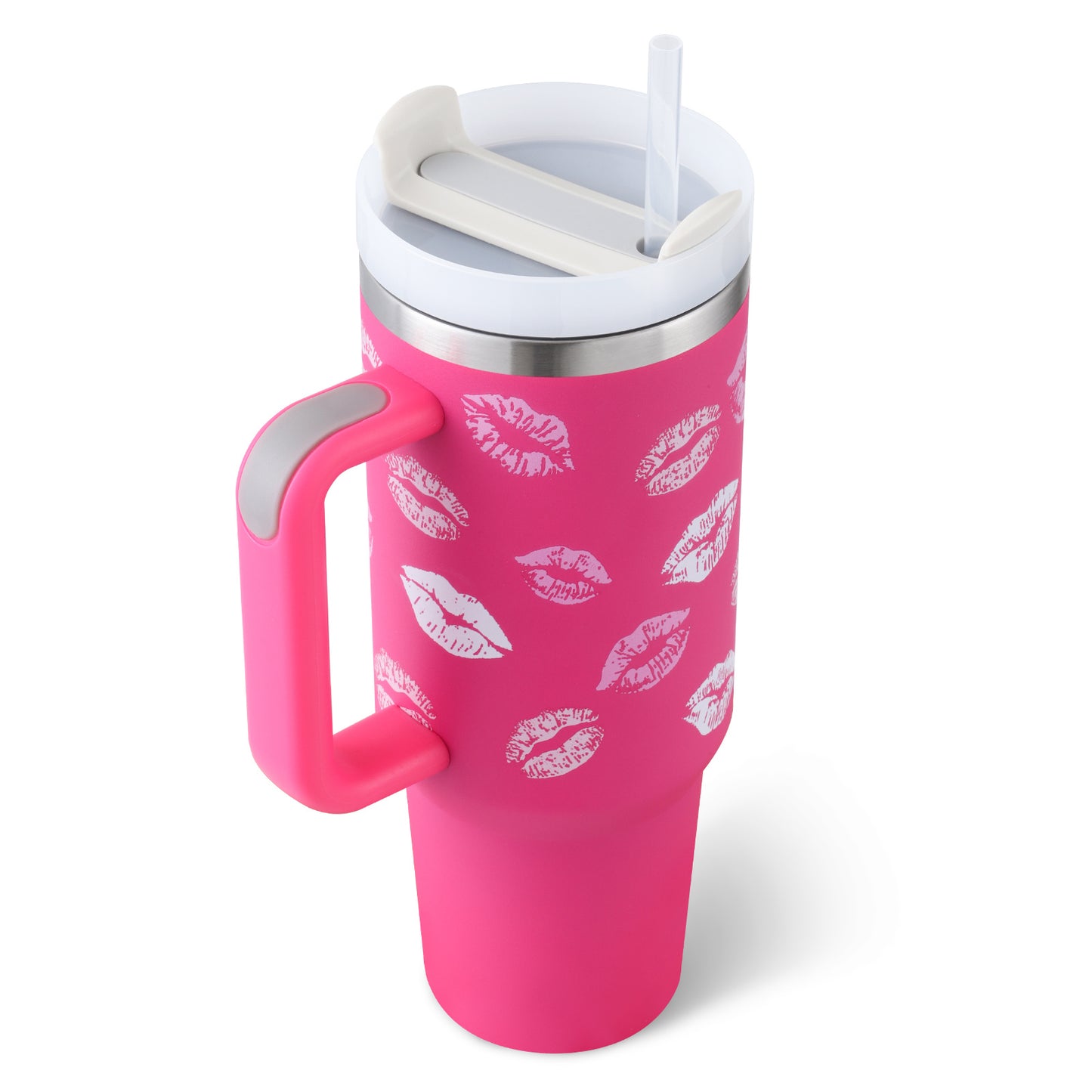 40oz Thermal Tumbler with Straw
