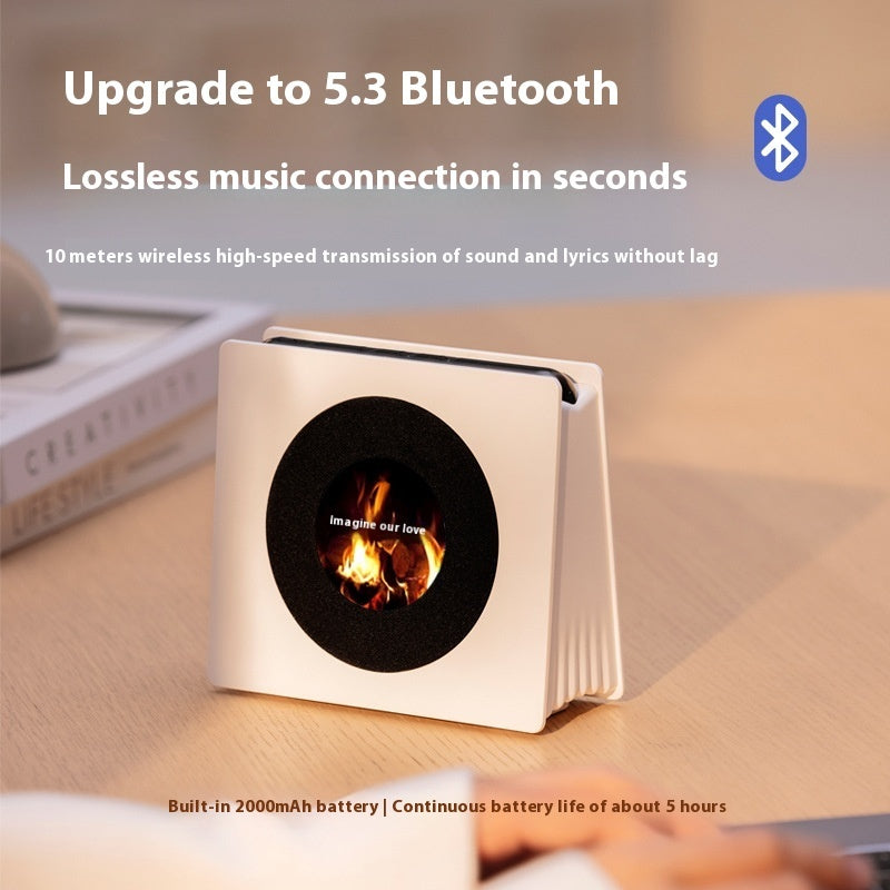 Floating Lyrics Dynamic Bluetooth Speaker