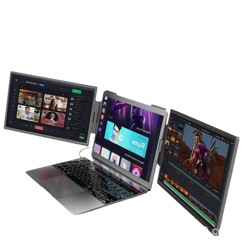 14-Inch Dual-Screen Portable Laptop Monitor