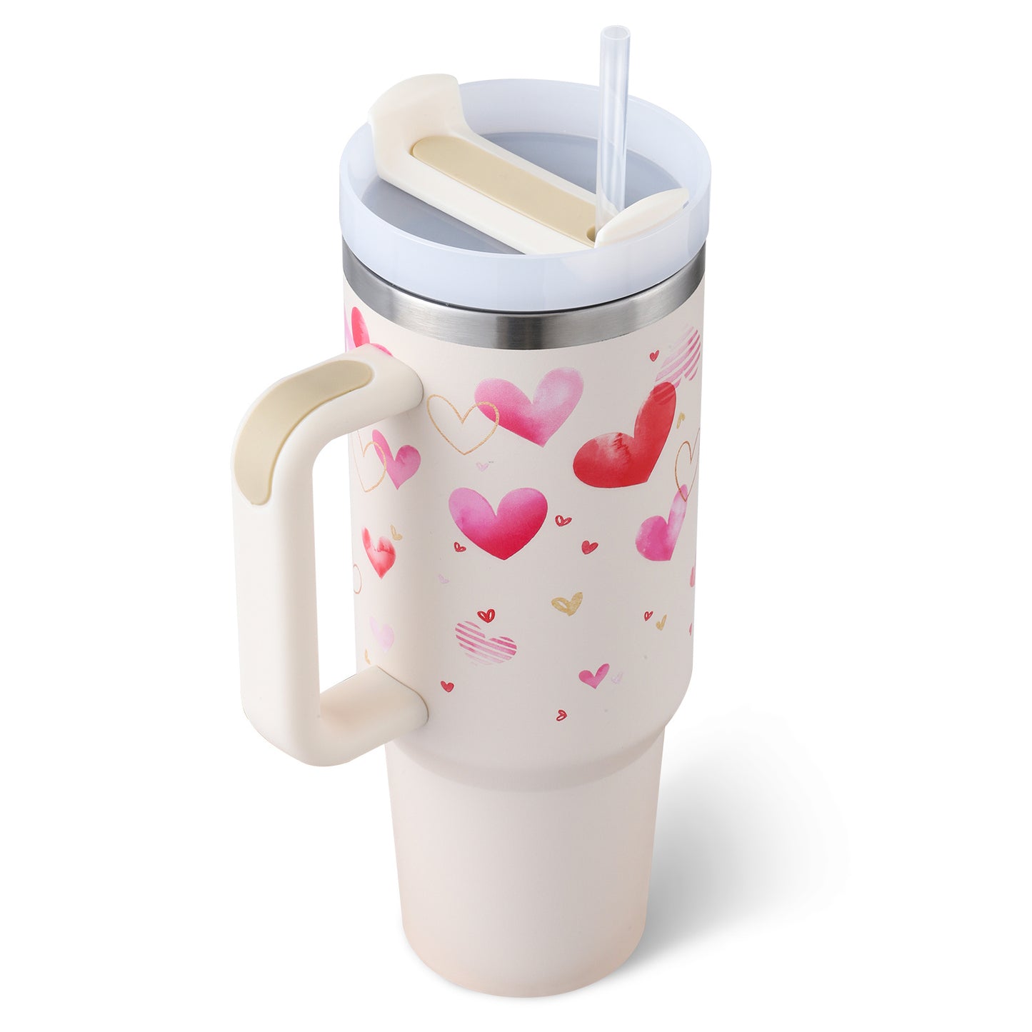 40oz Thermobecher mit Strohhalm