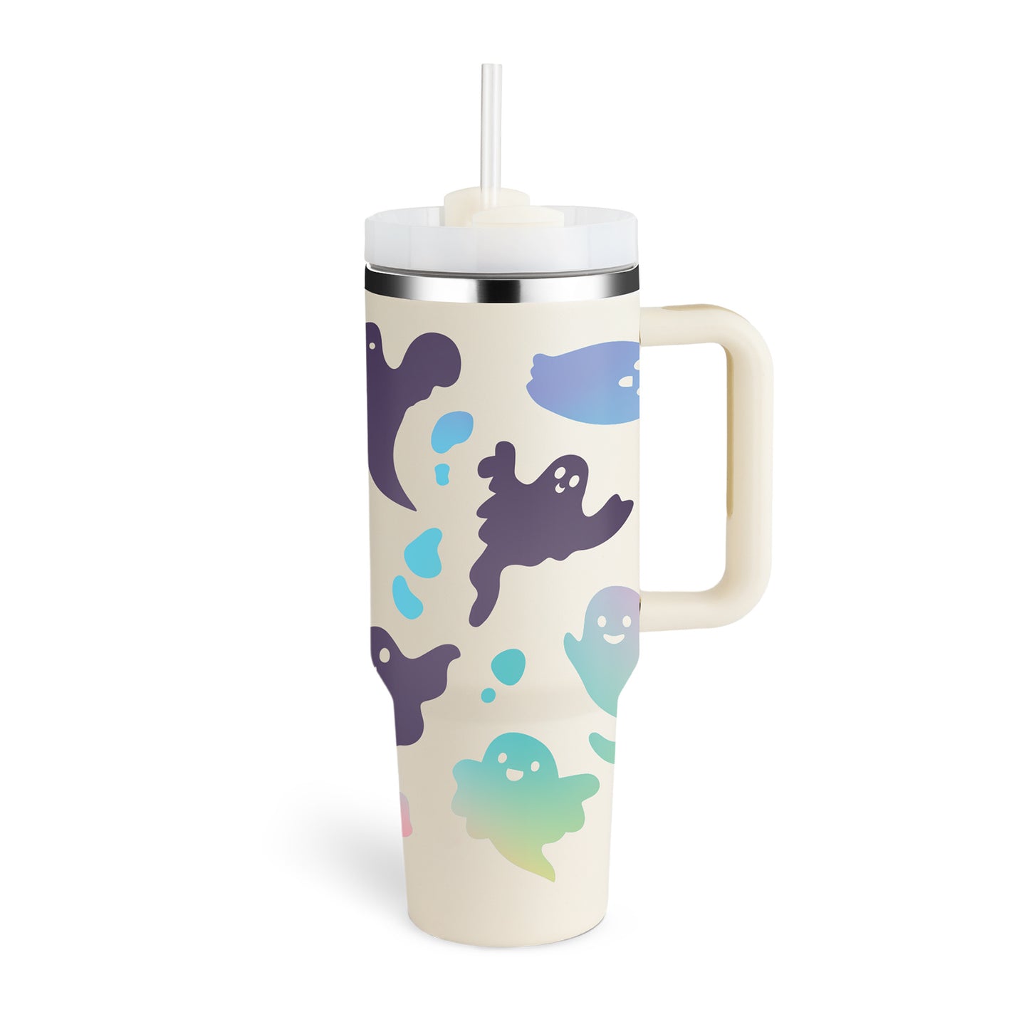 40oz Thermobecher mit Strohhalm