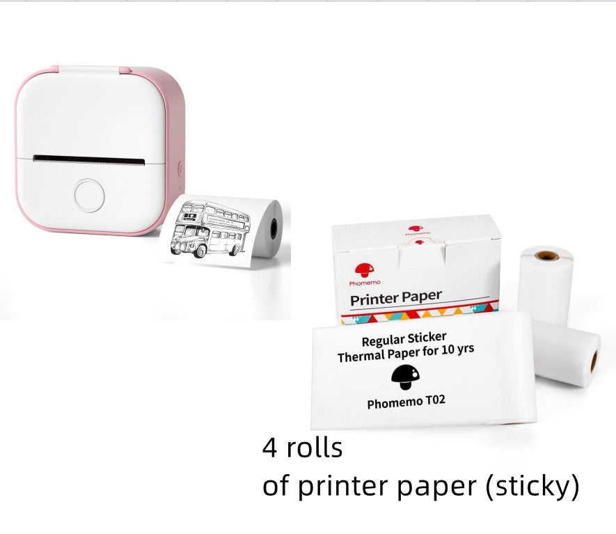 Mini Label & Photo Printer
