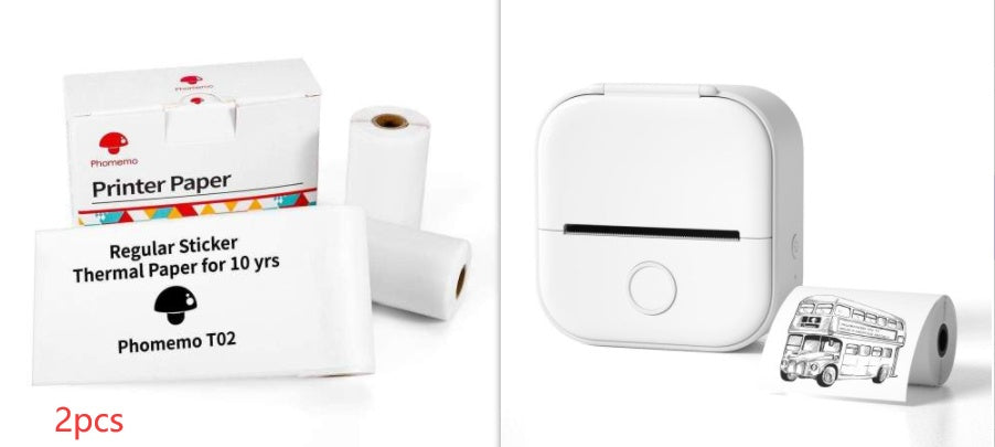 Mini Label & Photo Printer