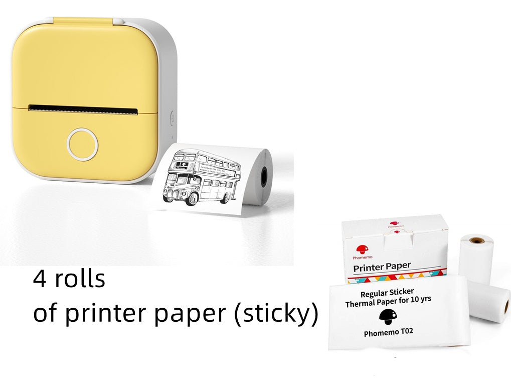 Mini Label & Photo Printer