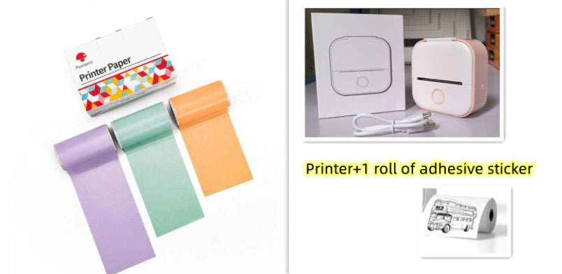 Mini Label & Photo Printer