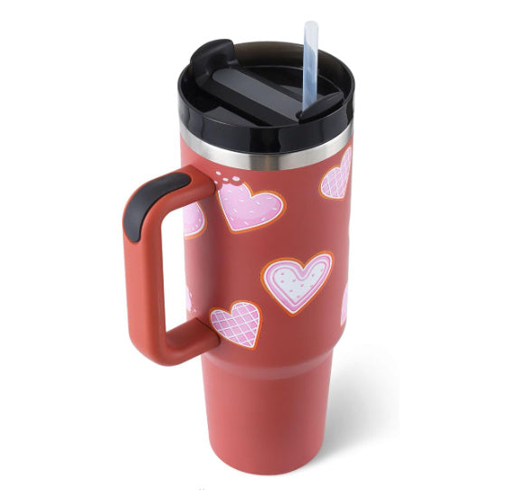 40oz Thermobecher mit Strohhalm