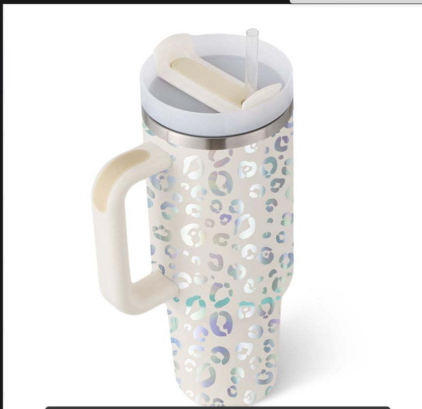 40oz Thermobecher mit Strohhalm