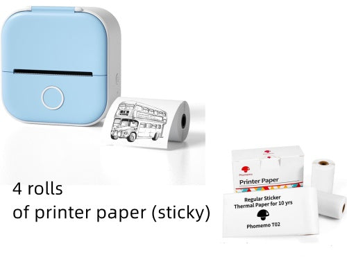 Mini Label & Photo Printer