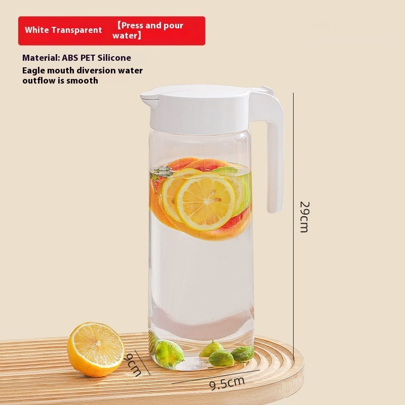 2.2L Press-Type Cold Water Jug – Juice & Tea Pitcher