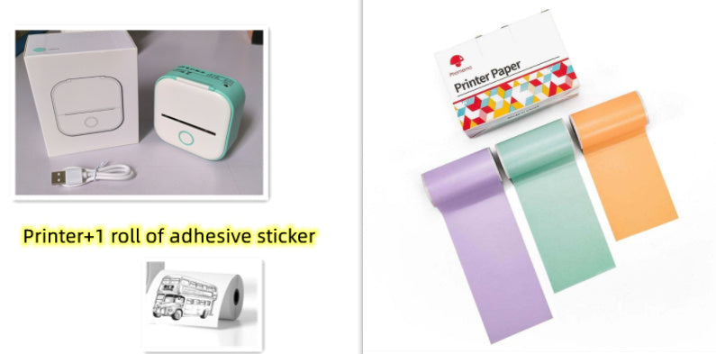 Mini Label & Photo Printer