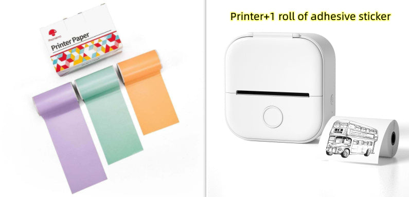 Mini Label & Photo Printer