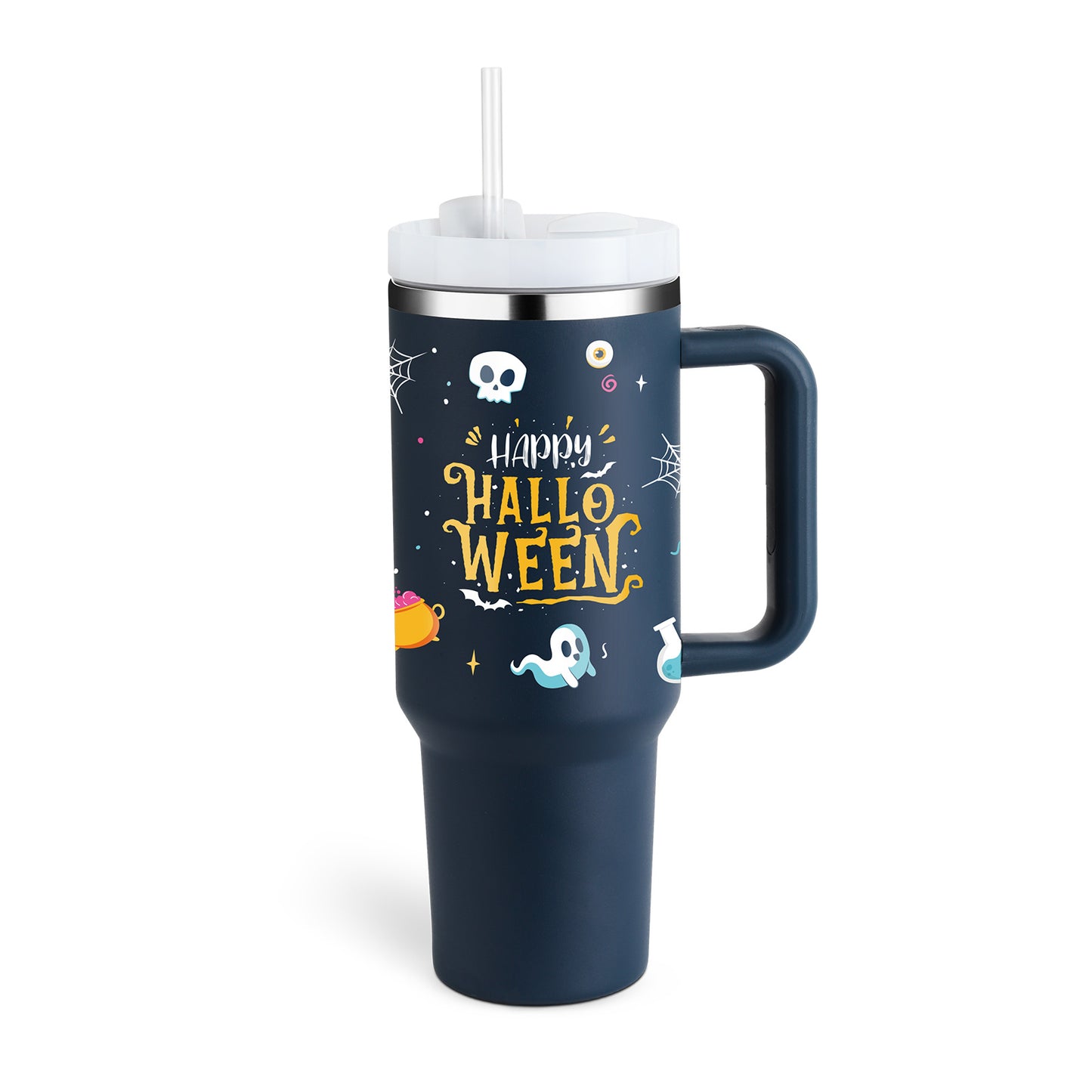 40oz Thermobecher mit Strohhalm