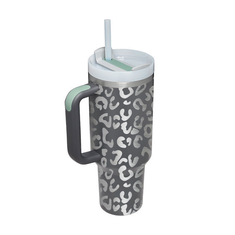 40oz Thermobecher mit Strohhalm