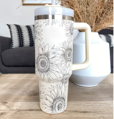 40oz Thermobecher mit Strohhalm